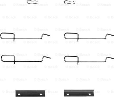 BOSCH 1 987 474 197 - Kit accessori, Pastiglia freno www.autoricambit.com