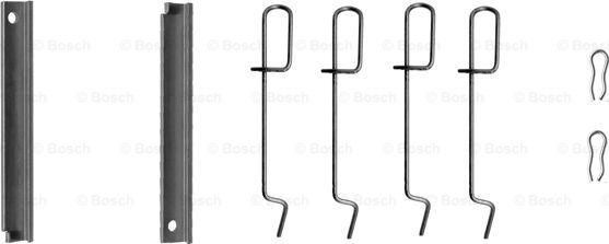 BOSCH 1 987 474 135 - Kit accessori, Pastiglia freno www.autoricambit.com