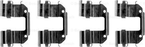 BOSCH 1 987 474 393 - Kit accessori, Pastiglia freno www.autoricambit.com