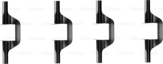 BOSCH 1 987 474 304 - Kit accessori, Pastiglia freno www.autoricambit.com