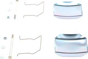 BOSCH 1 987 474 333 - Kit accessori, Pastiglia freno www.autoricambit.com