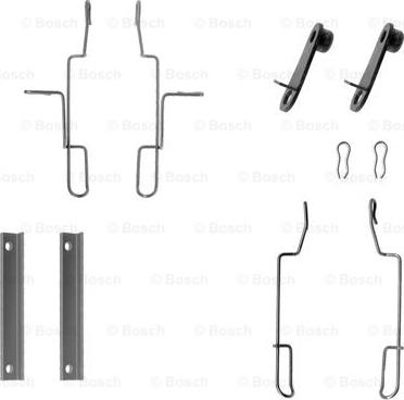 BOSCH 1 987 474 214 - Kit accessori, Pastiglia freno www.autoricambit.com