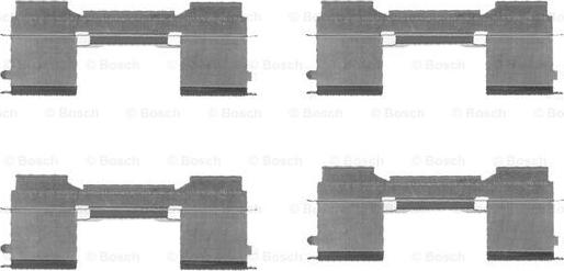 BOSCH 1 987 474 711 - Kit accessori, Pastiglia freno www.autoricambit.com