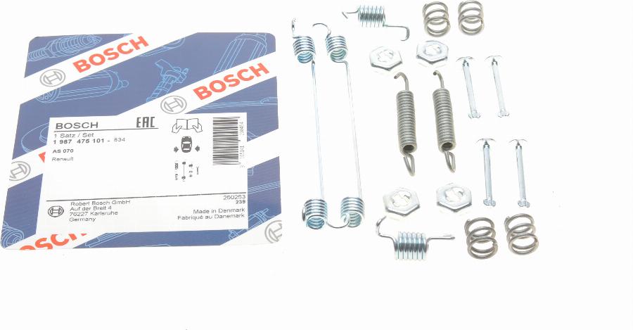 BOSCH 1 987 475 101 - Accessori, freno a tamburo www.autoricambit.com