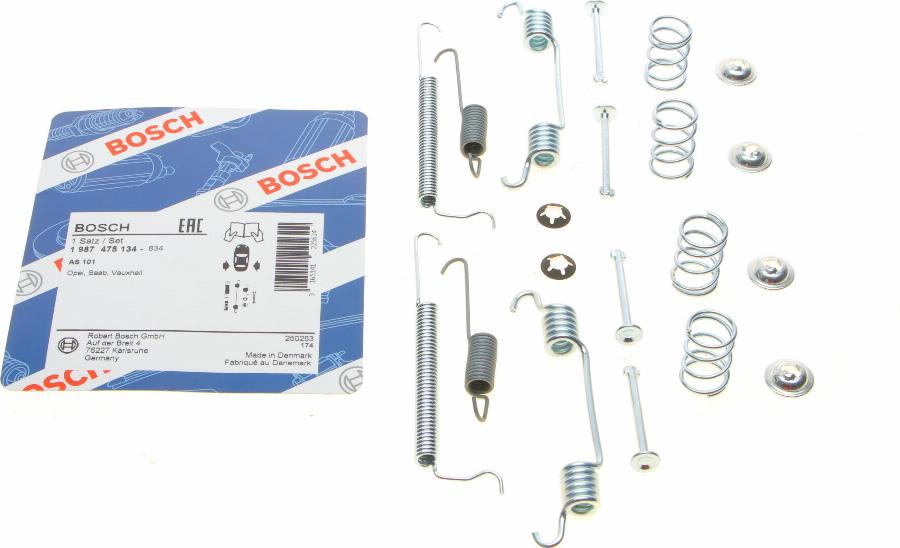 BOSCH 1 987 475 134 - Accessori, freno a tamburo www.autoricambit.com