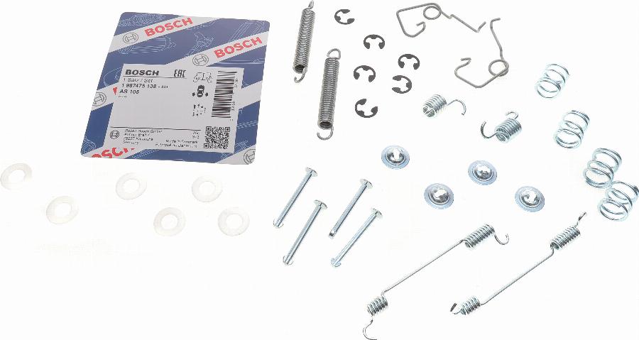 BOSCH 1 987 475 138 - Accessori, freno a tamburo www.autoricambit.com