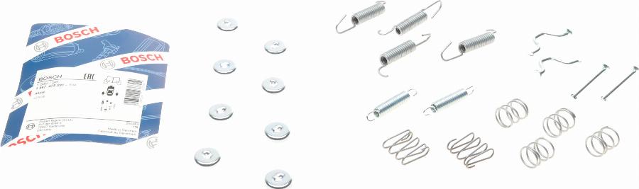 BOSCH 1 987 475 291 - Kit accessori, Ganasce freno stazionamento www.autoricambit.com