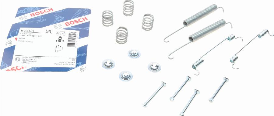 BOSCH 1 987 475 284 - Accessori, freno a tamburo www.autoricambit.com