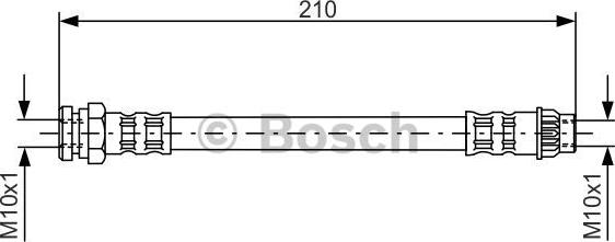 BOSCH 1 987 476 913 - Flessibile del freno www.autoricambit.com