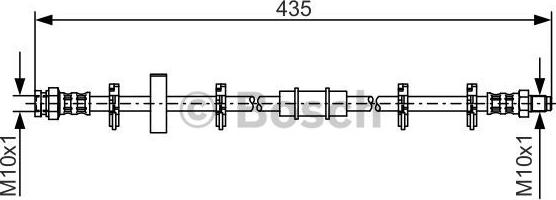 BOSCH 1 987 476 442 - Flessibile del freno www.autoricambit.com