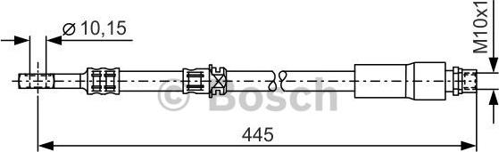 BOSCH 1 987 476 455 - Flessibile del freno www.autoricambit.com