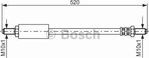 BOSCH 1 987 476 471 - Flessibile del freno www.autoricambit.com