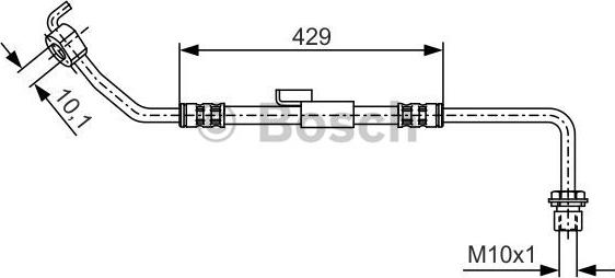 BOSCH 1 987 476 510 - Flessibile del freno www.autoricambit.com