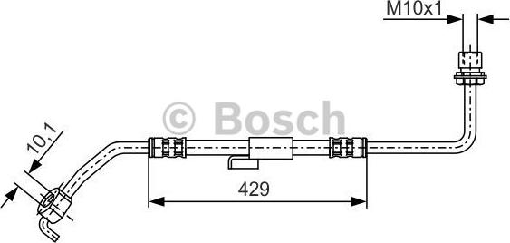 BOSCH 1 987 476 511 - Flessibile del freno www.autoricambit.com