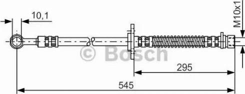 BOSCH 1 987 476 589 - Flessibile del freno www.autoricambit.com