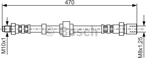 BOSCH 1 987 476 524 - Flessibile del freno www.autoricambit.com