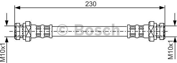 BOSCH 1 987 476 195 - Flessibile del freno www.autoricambit.com