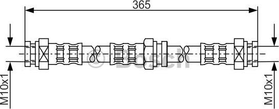 BOSCH 1 987 476 159 - Flessibile del freno www.autoricambit.com