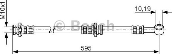 BOSCH 1 987 476 131 - Flessibile del freno www.autoricambit.com