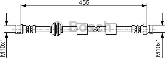 BOSCH 1 987 476 170 - Flessibile del freno www.autoricambit.com