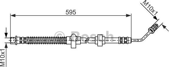 BOSCH 1 987 476 374 - Flessibile del freno www.autoricambit.com