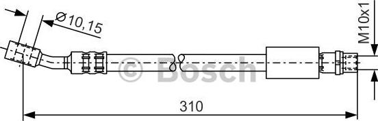 BOSCH 1 987 476 202 - Flessibile del freno www.autoricambit.com