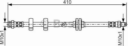 BOSCH 1 987 476 749 - Flessibile del freno www.autoricambit.com