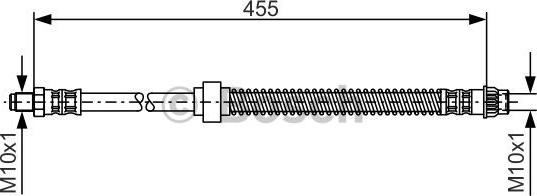 BOSCH 1 987 476 785 - Flessibile del freno www.autoricambit.com