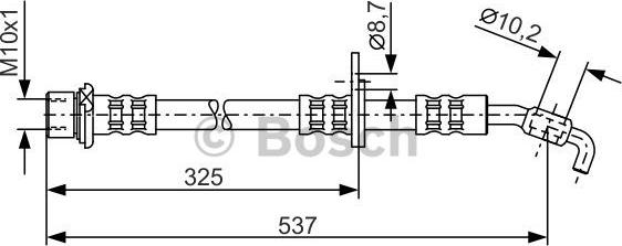 BOSCH 1 987 476 782 - Flessibile del freno www.autoricambit.com