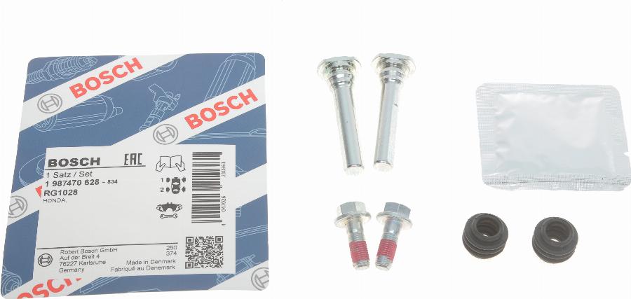 BOSCH 1 987 470 628 - Kit manicotti di guida, Pinza freno www.autoricambit.com