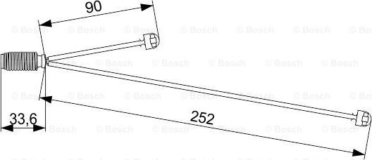 BOSCH 1 987 473 558 - Contatto segnalazione, Usura past. freno/mat. d'attrito www.autoricambit.com