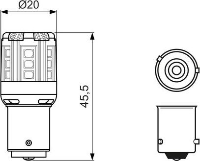 BOSCH 1 987 301 520 - Lampadina, Indicatore direzione www.autoricambit.com