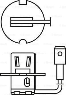 BOSCH 1 987 301 006 - Lampadina, Faro di profondità www.autoricambit.com