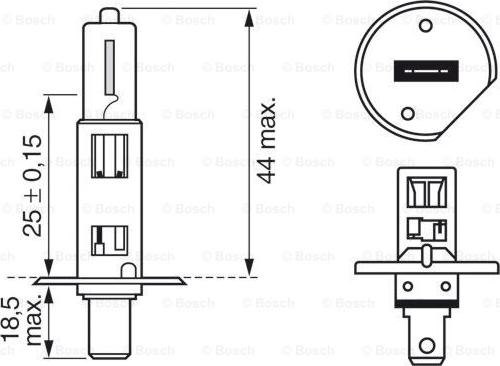 BOSCH 1 987 301 088 - Lampadina, Faro di profondità www.autoricambit.com