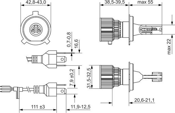 BOSCH 1 987 301 700 - Lampadina, Faro di profondità www.autoricambit.com