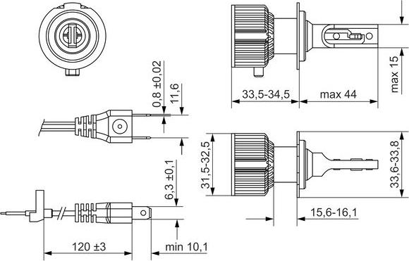 BOSCH 1 987 301 701 - Lampadina, Faro di profondità www.autoricambit.com