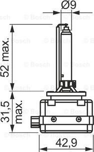 BOSCH 1 987 302 905 - Lampadina, Faro di profondità www.autoricambit.com