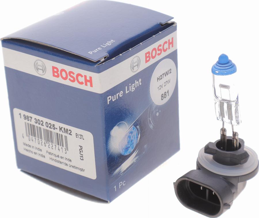 BOSCH 1 987 302 025 - Lampadina, Fendinebbia www.autoricambit.com