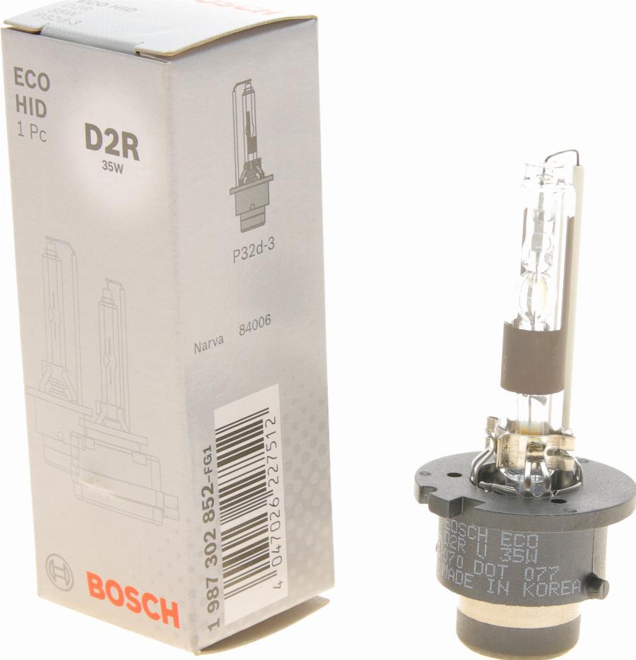 BOSCH 1 987 302 852 - Lampadina, Faro principale www.autoricambit.com