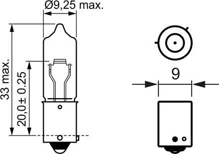 BOSCH 1 987 302 264 - Lampadina, Indicatore direzione www.autoricambit.com