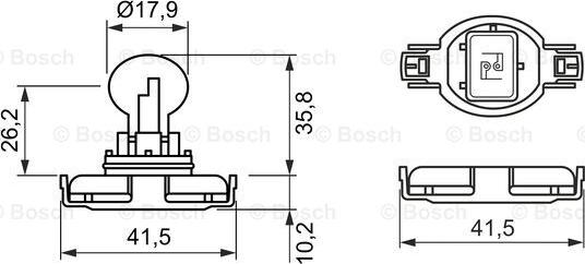 BOSCH 1 987 302 271 - Lampadina, Fendinebbia www.autoricambit.com