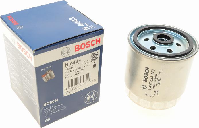 BOSCH 1 457 434 443 - Filtro carburante www.autoricambit.com