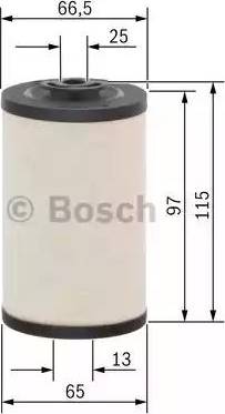 BOSCH 1 457 431 325 - Filtro carburante www.autoricambit.com