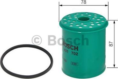 BOSCH 1 457 431 702 - Filtro carburante www.autoricambit.com