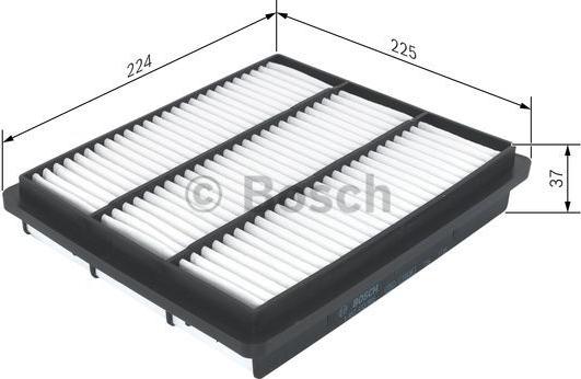 BOSCH 1 457 433 965 - Filtro aria www.autoricambit.com