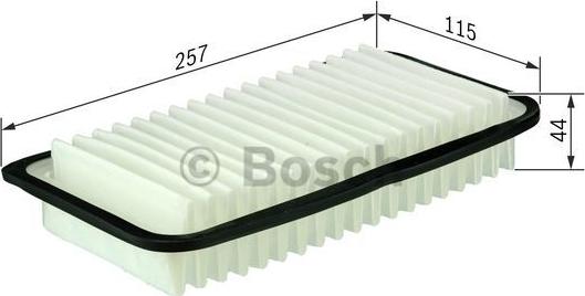 BOSCH 1 457 433 971 - Filtro aria www.autoricambit.com