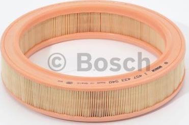 BOSCH 1 457 433 540 - Filtro aria www.autoricambit.com