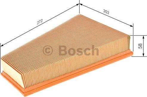 BOSCH 1 457 433 555 - Filtro aria www.autoricambit.com