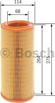 BOSCH 1 457 433 553 - Filtro aria www.autoricambit.com