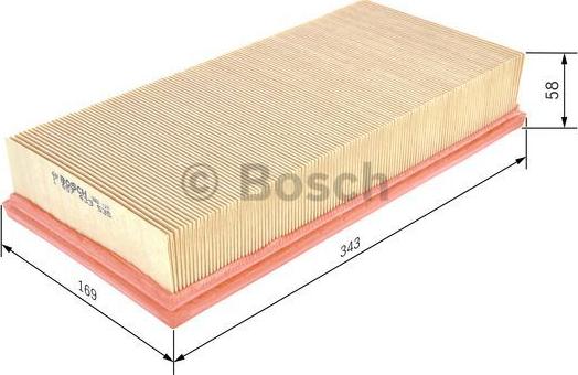 BOSCH 1 457 433 535 - Filtro aria www.autoricambit.com